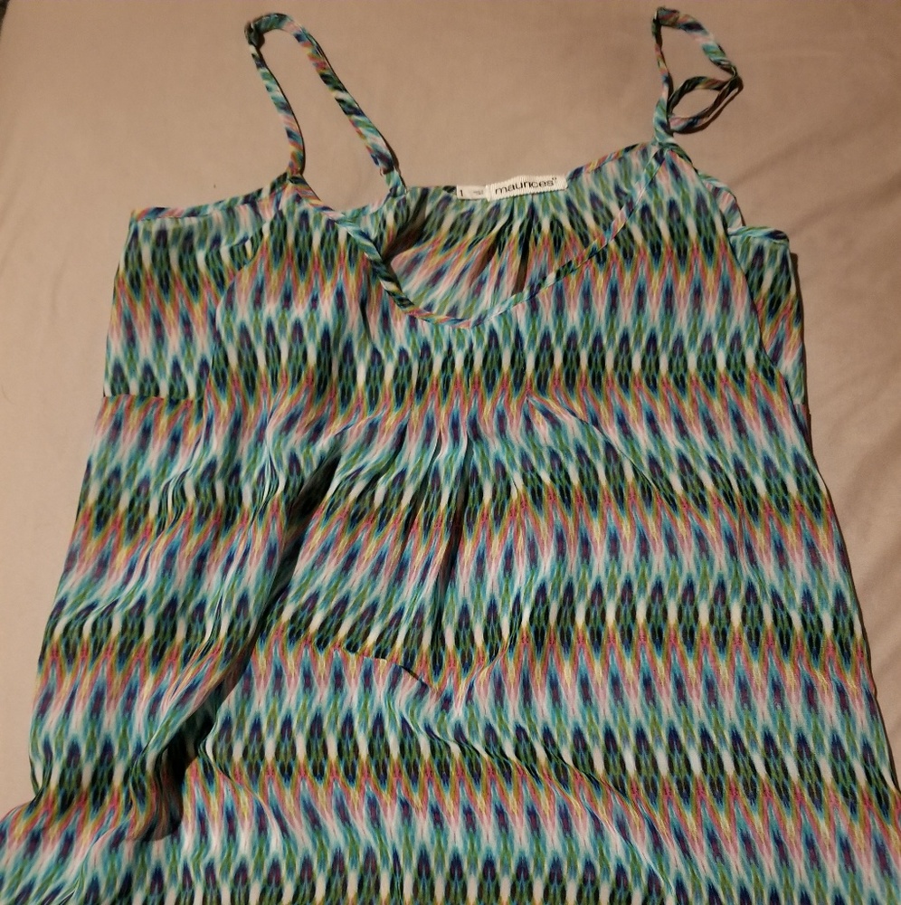 LIKE NEW CONDITION SHEER MAURICES CAMI